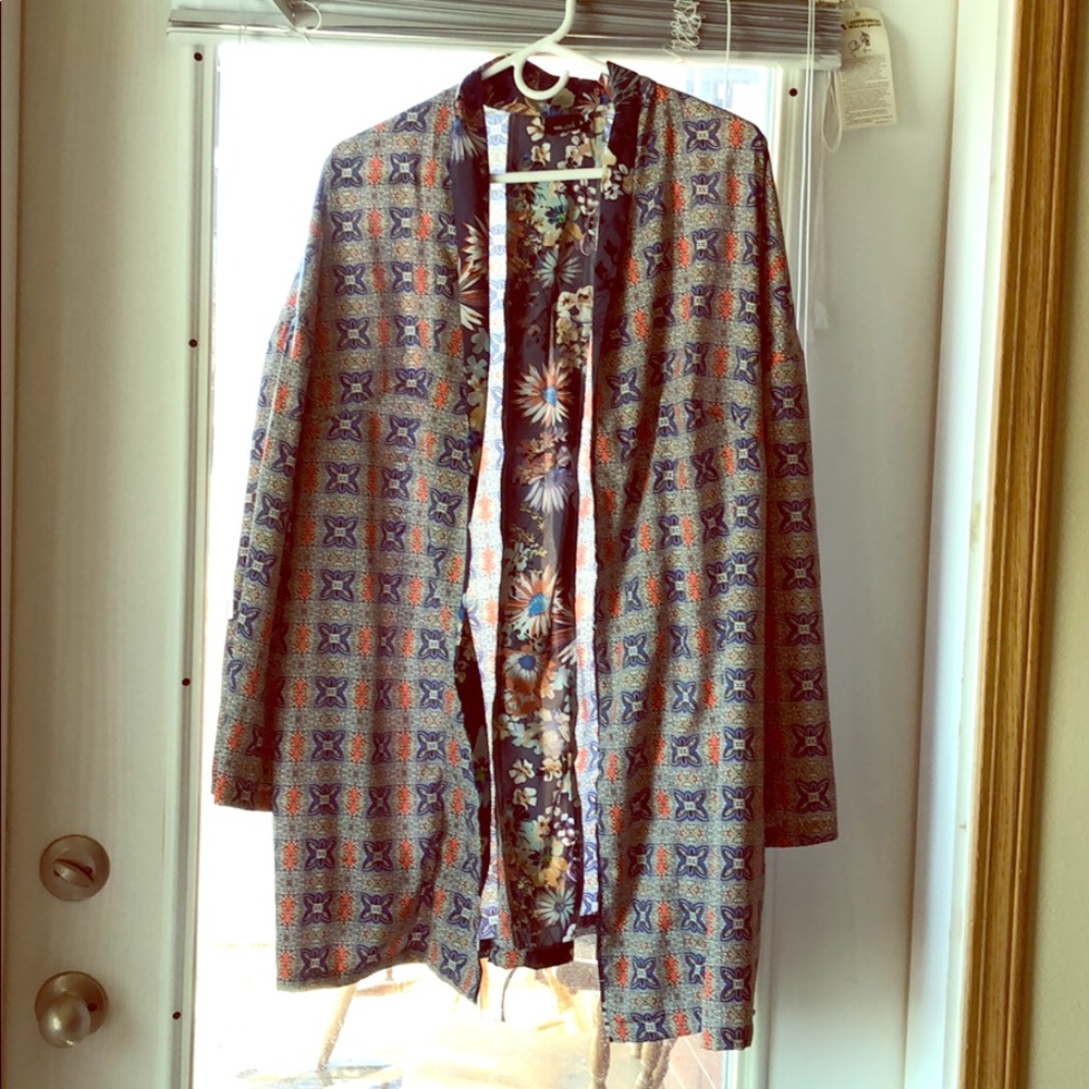 Floral kimono